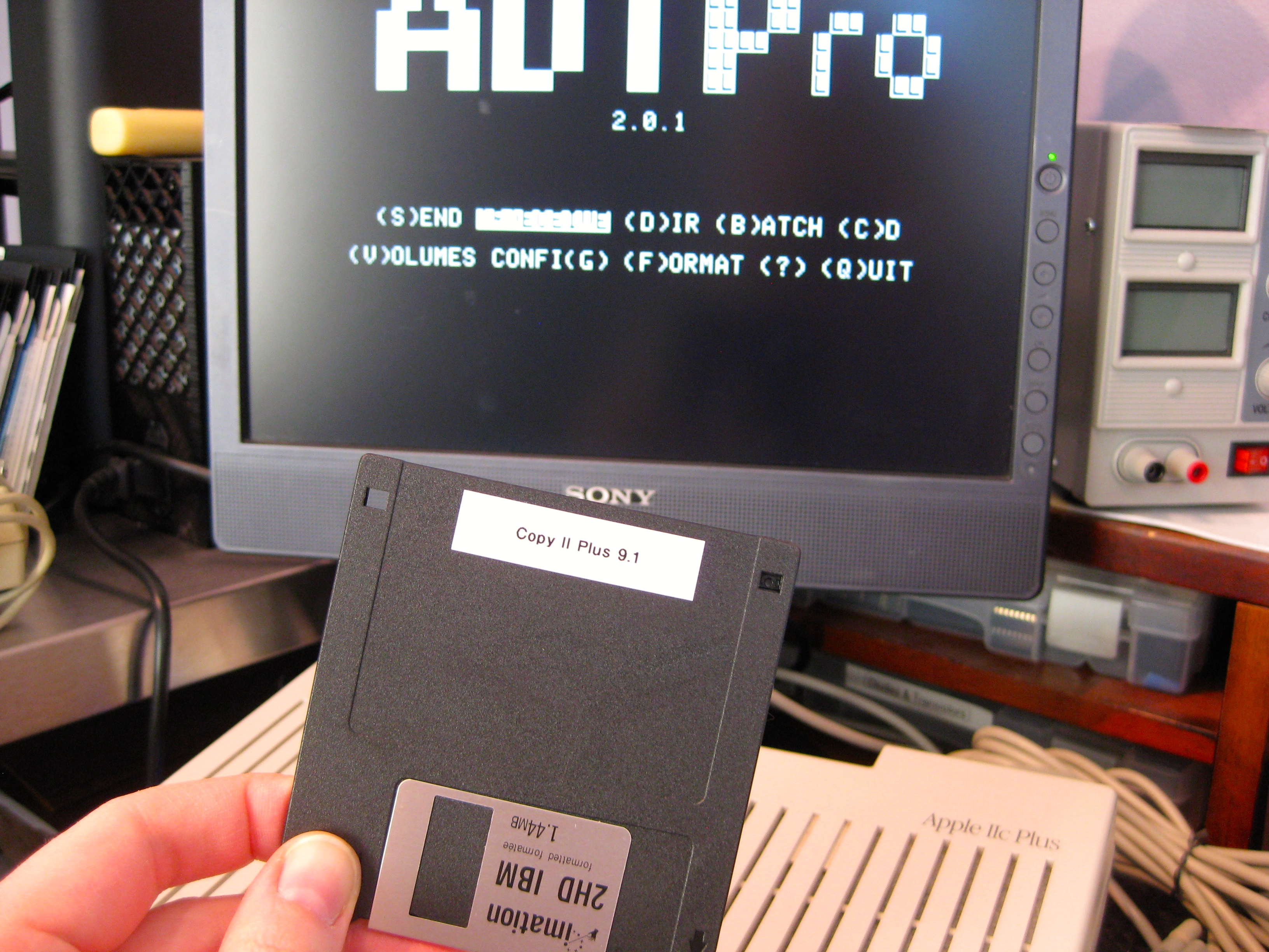 Action Game Angry Birds for Apple IIe, IIc, IIgs Floppy Disk