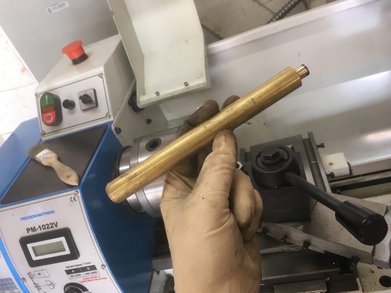 Lathe Brass & Aluminum Pen Blondihacks