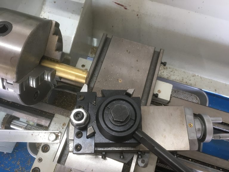 Lathe Brass & Aluminum Pen Blondihacks