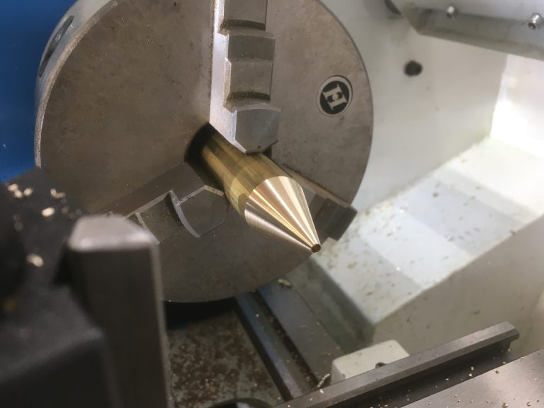 Lathe Brass & Aluminum Pen Blondihacks