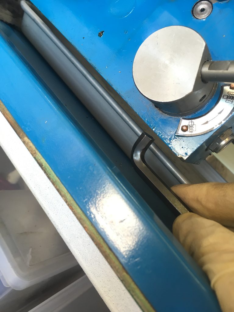 Lathe Oil Change Blondihacks