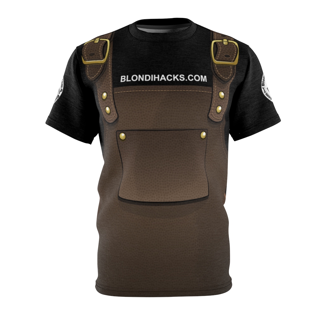 Download Mock Leather Apron Shirt (Men's) - Blondihacks